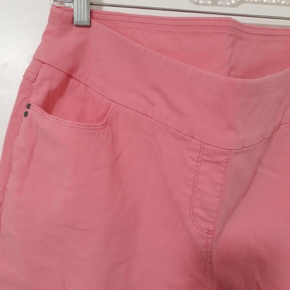 Westbound Pink Women's Petite Pants 14P Rayon Nylon Spandex Stretch - Picture 2 of 5